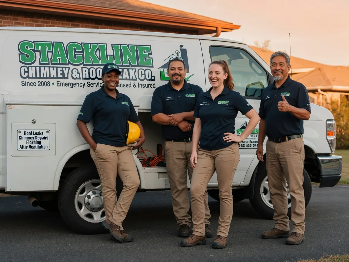 Chimney flashing repair company in Albion, WA